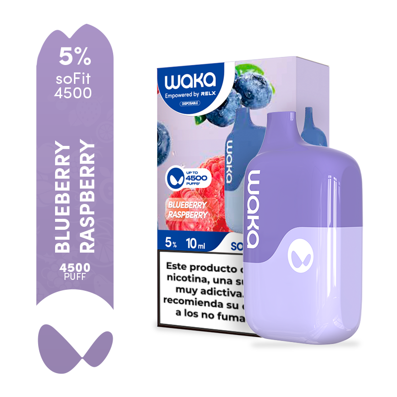Waka soFit 4500 Blueberry Raspberry – VaporoMx