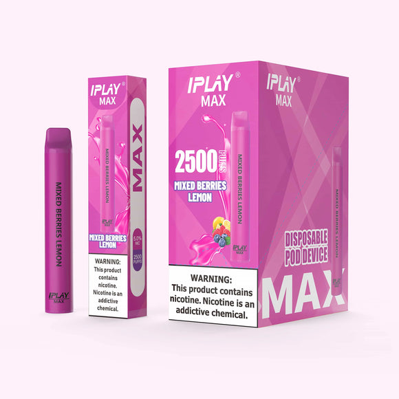 iPlay Max Mixed Berries Lemon