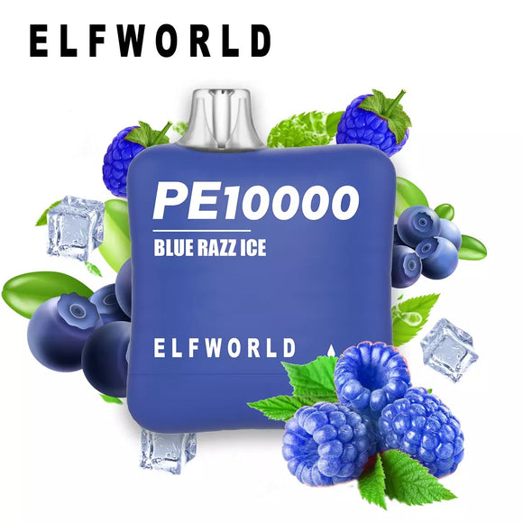 Elfworld PE 10000 Blue Razz Ice