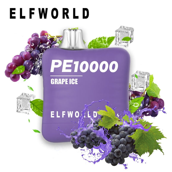 Elfworld PE 10000 Grape Ice