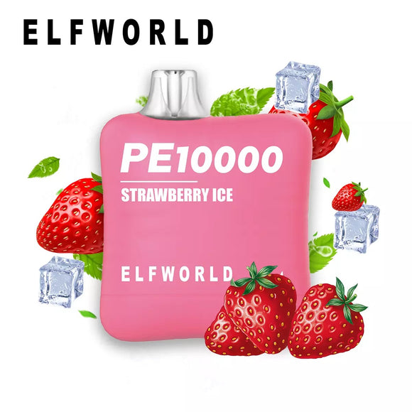 Elfworld PE 10000 Strawberry Ice