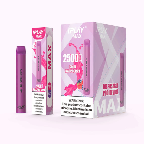 iPlay Max Sour Raspberry