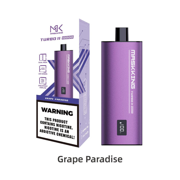 Maskking Turbo 10000 Grape Paradise