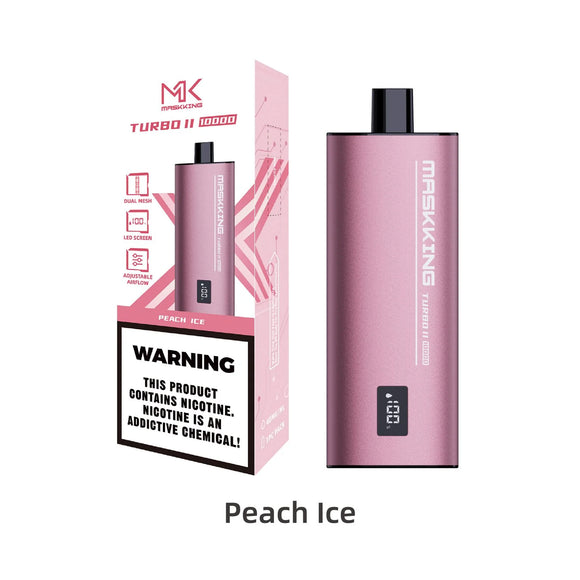 Maskking Turbo 10000 Peach Ice