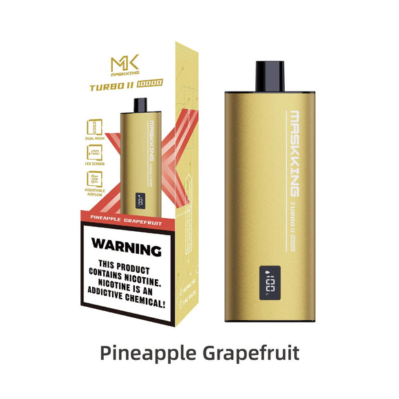 Maskking Turbo 10000 Pineapple Grapefruit