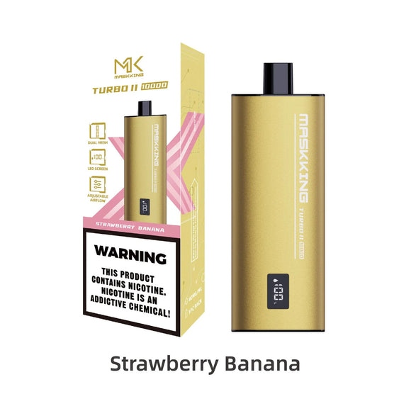 Maskking Turbo 10000 Strawberry Banana