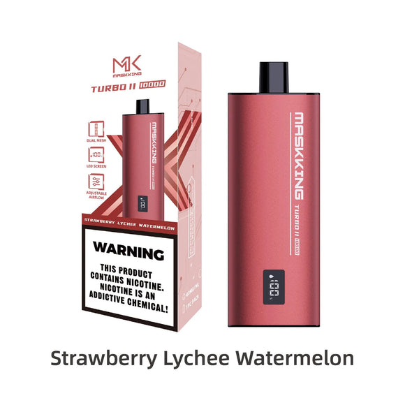 Maskking Turbo 10000 Strawberry Lychee
