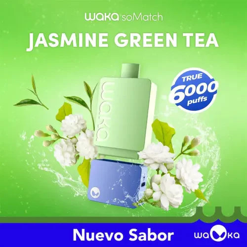 Waka soMatch MA6000 Pods Jasmin Green Tea