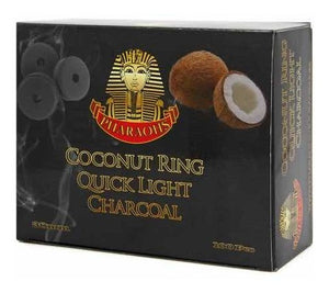 Hookah Carbones Coconut Ring Pharaohs