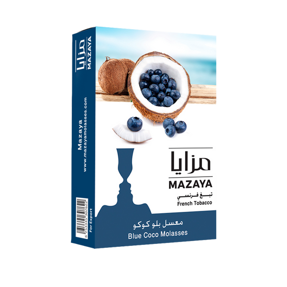 Hookah Tabaco Mazaya Blue Coco