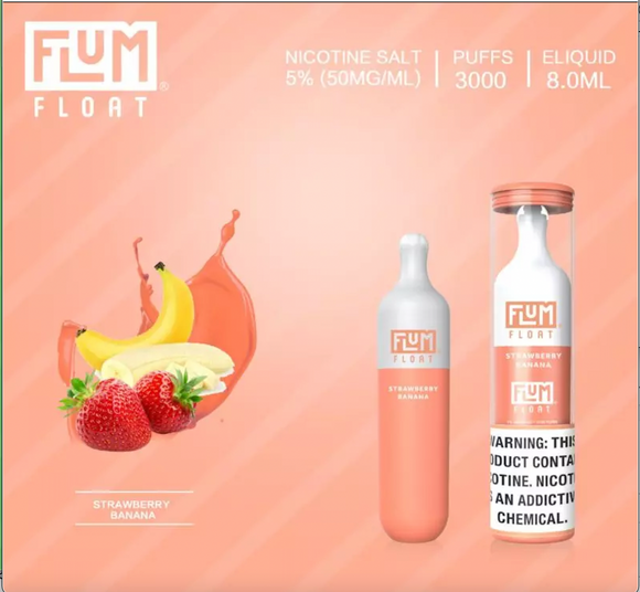 Flum Float Strawberry Pom