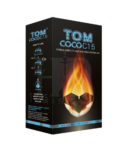 Hookah Carbones (120 pzs) Tom Coco Blue